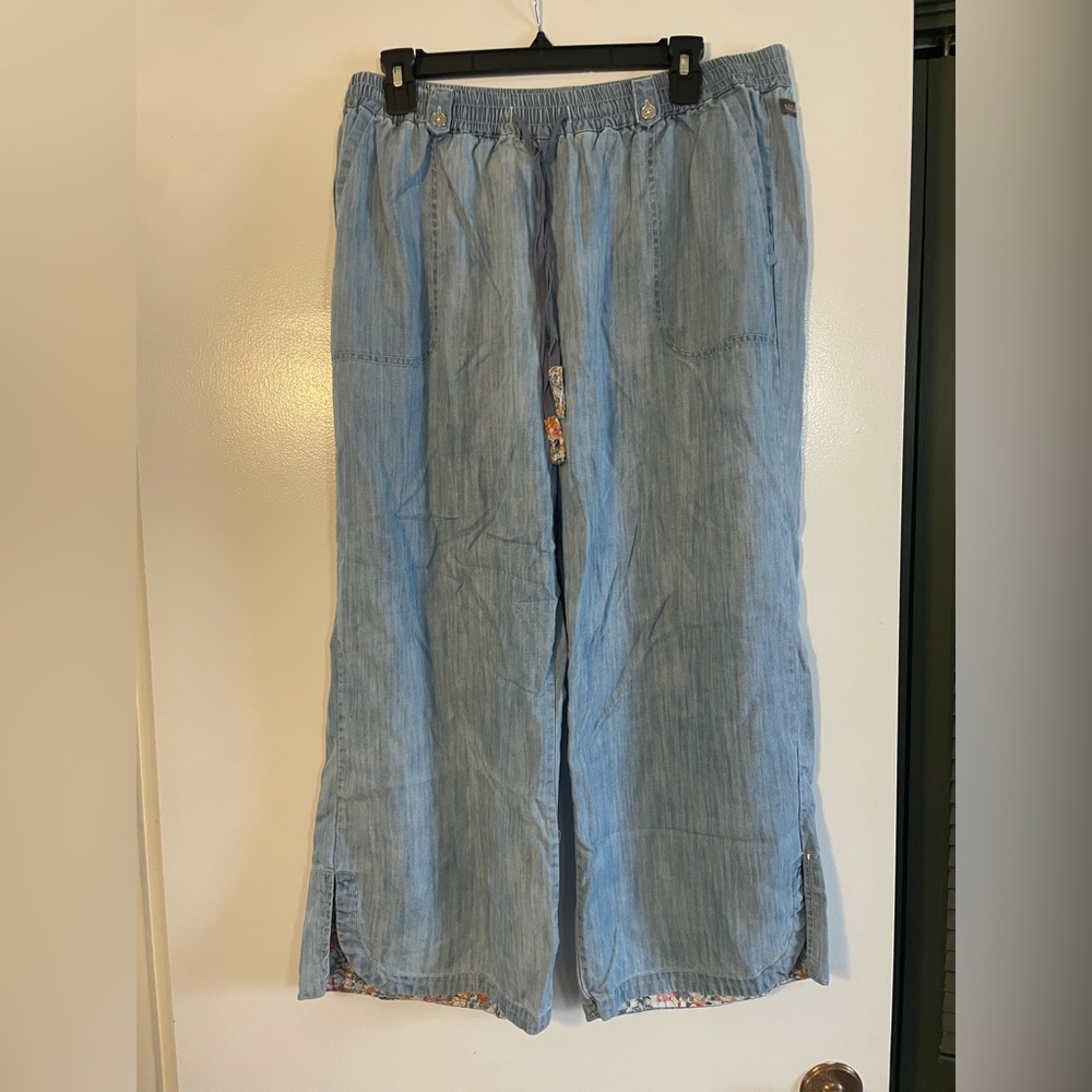 Chambray pants